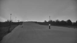 Sjezdovka skiareálu Hlubočky