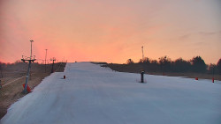 Sjezdovka skiareálu Hlubočky