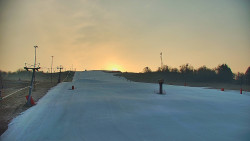 Sjezdovka skiareálu Hlubočky