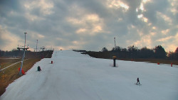 Sjezdovka skiareálu Hlubočky