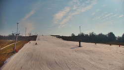 Sjezdovka skiareálu Hlubočky