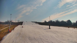 Sjezdovka skiareálu Hlubočky