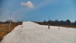 Sjezdovka skiareálu Hlubočky