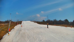 Sjezdovka skiareálu Hlubočky