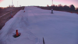 Sjezdovka skiareálu Hlubočky