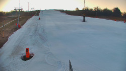 Sjezdovka skiareálu Hlubočky