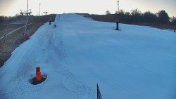 Sjezdovka skiareálu Hlubočky