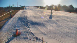 Sjezdovka skiareálu Hlubočky