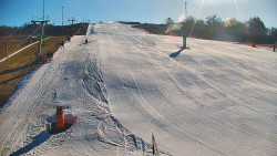 Sjezdovka skiareálu Hlubočky