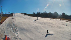 Sjezdovka skiareálu Hlubočky