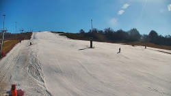 Sjezdovka skiareálu Hlubočky