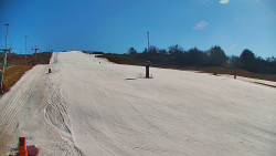 Sjezdovka skiareálu Hlubočky