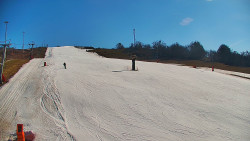 Sjezdovka skiareálu Hlubočky