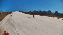 Sjezdovka skiareálu Hlubočky