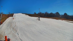 Sjezdovka skiareálu Hlubočky