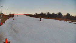 Sjezdovka skiareálu Hlubočky