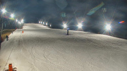 Sjezdovka skiareálu Hlubočky