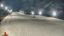 Sjezdovka skiareálu Hlubočky