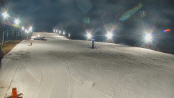 Sjezdovka skiareálu Hlubočky