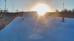 Sjezdovka skiareálu Hlubočky