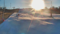 Sjezdovka skiareálu Hlubočky