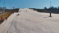 Sjezdovka skiareálu Hlubočky