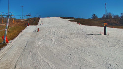 Sjezdovka skiareálu Hlubočky