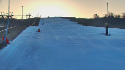 Sjezdovka skiareálu Hlubočky