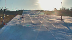 Sjezdovka skiareálu Hlubočky