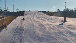 Sjezdovka skiareálu Hlubočky