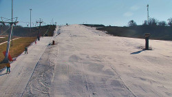 Sjezdovka skiareálu Hlubočky