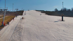 Sjezdovka skiareálu Hlubočky