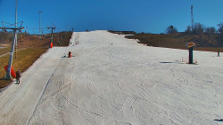 Sjezdovka skiareálu Hlubočky