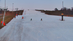 Sjezdovka skiareálu Hlubočky