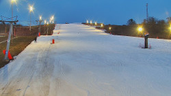 Sjezdovka skiareálu Hlubočky