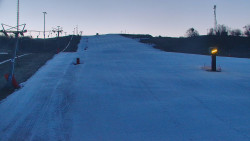 Sjezdovka skiareálu Hlubočky