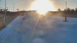 Sjezdovka skiareálu Hlubočky