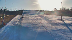 Sjezdovka skiareálu Hlubočky