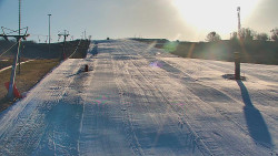 Sjezdovka skiareálu Hlubočky