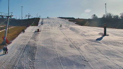 Sjezdovka skiareálu Hlubočky