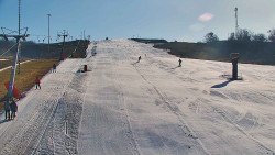 Sjezdovka skiareálu Hlubočky