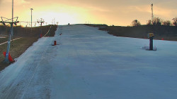 Sjezdovka skiareálu Hlubočky