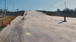 Sjezdovka skiareálu Hlubočky