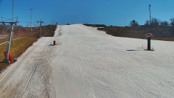 Sjezdovka skiareálu Hlubočky