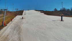 Sjezdovka skiareálu Hlubočky