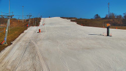 Sjezdovka skiareálu Hlubočky