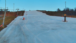 Sjezdovka skiareálu Hlubočky