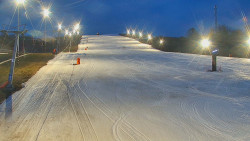 Sjezdovka skiareálu Hlubočky