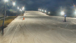 Sjezdovka skiareálu Hlubočky