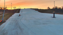 Sjezdovka skiareálu Hlubočky